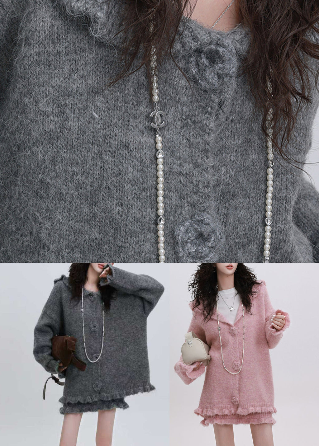 A Vintage Style Cardigan with Delicate Timeless Details