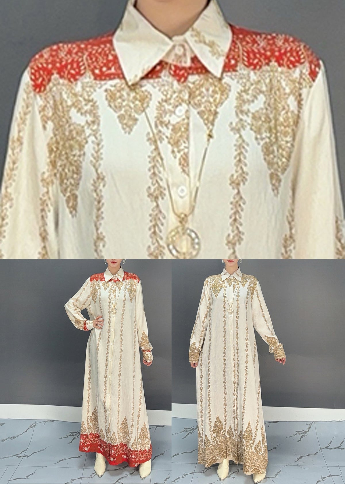 A Vintage Style Dress with Delicate Timeless Details