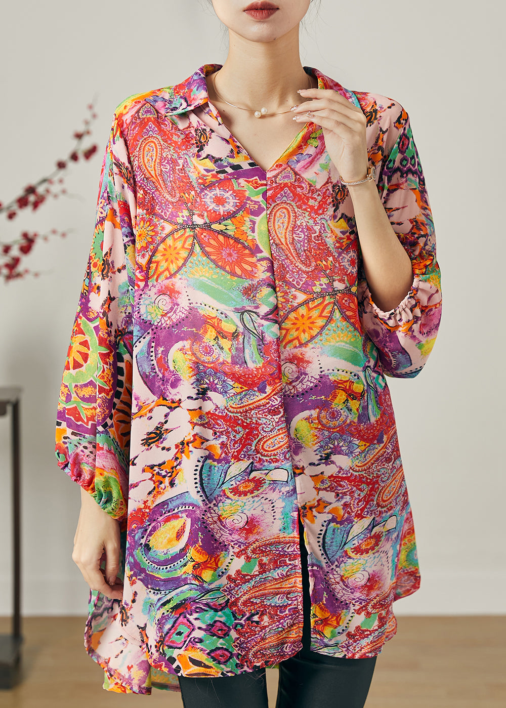 A Vintage Style Blouse with Delicate Timeless Details