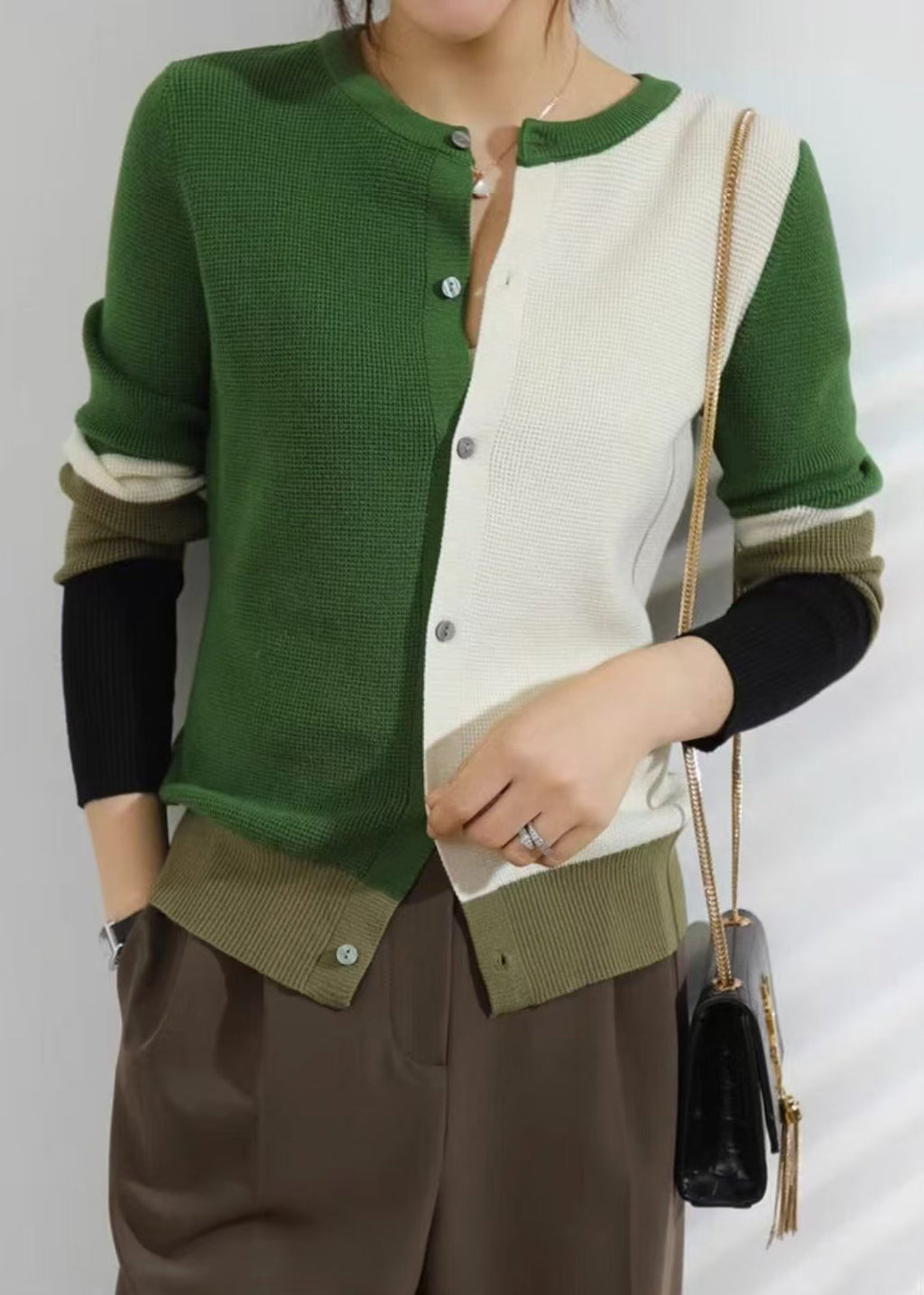 Classic Vintage Cardigan with a Flattering Fit
