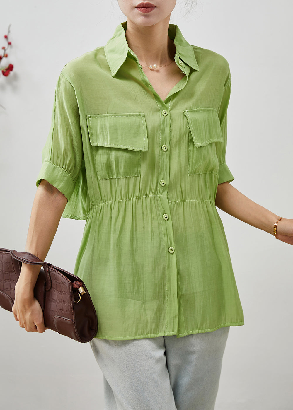 Vintage Inspired Blouse with a Contemporary Edge