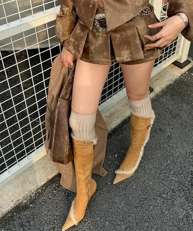 Graceful Orthopedic Boots for Modern Look