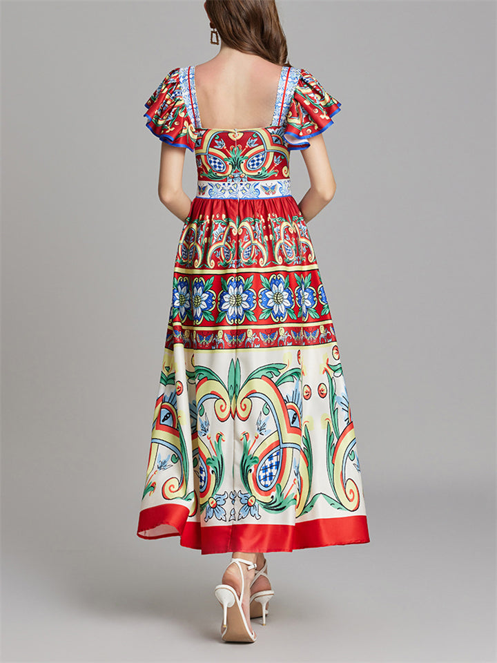 A Vintage Style Dress with Delicate Timeless Details