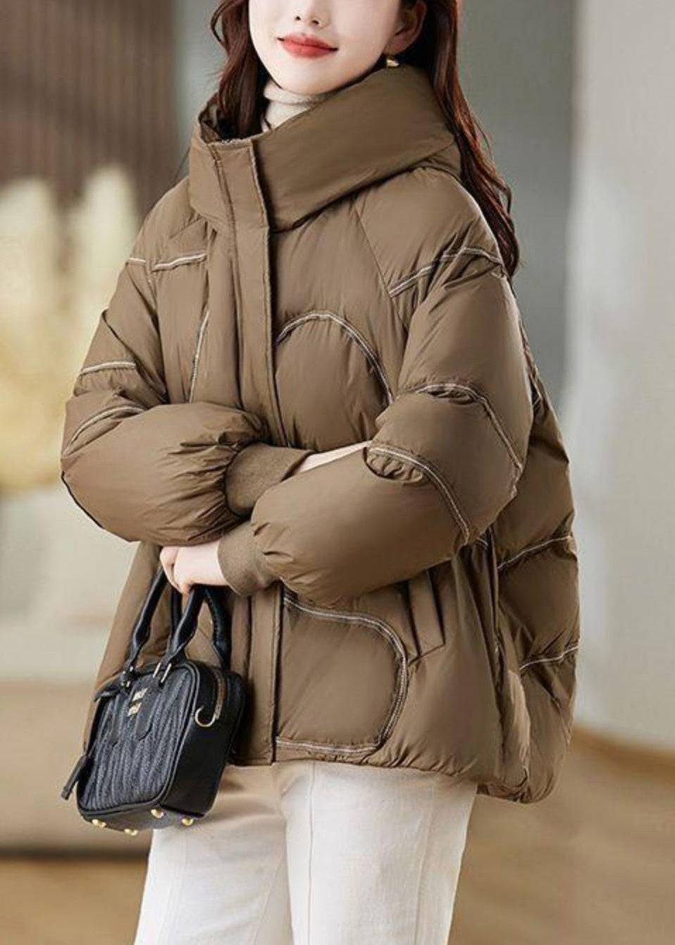 Classic Vintage Coat with a Flattering Fit