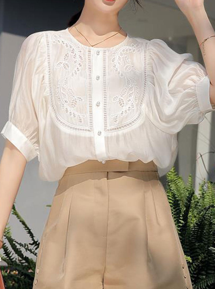 Gracefully Styled Top for Any Occasion