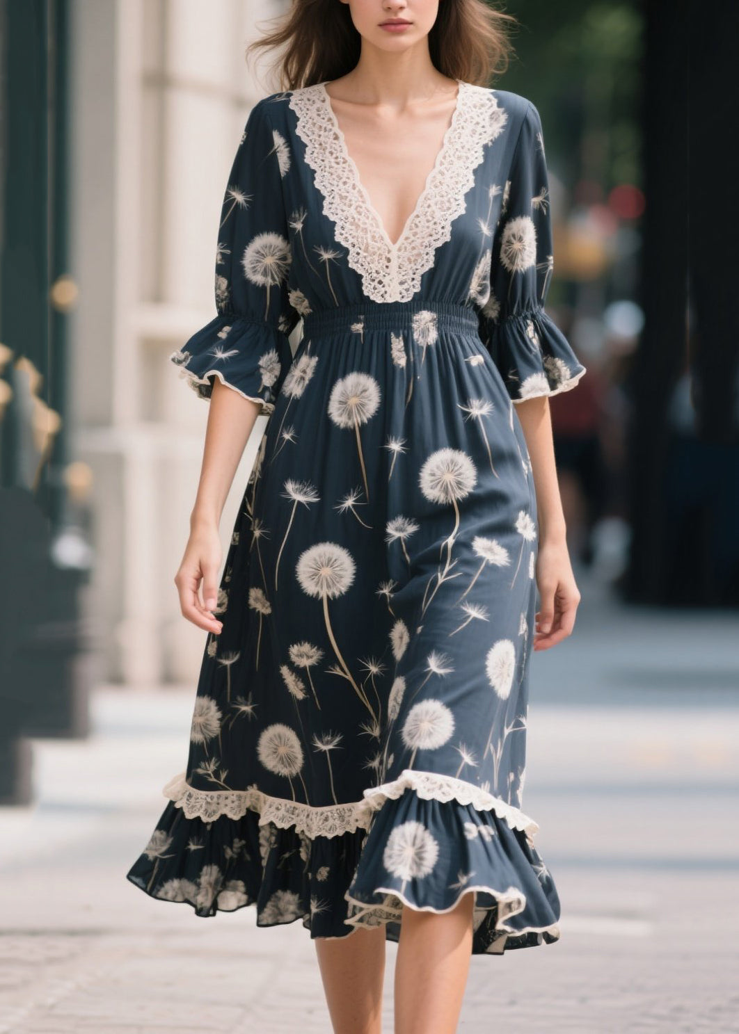 Well Tailored Dress with a Graceful Silhouette