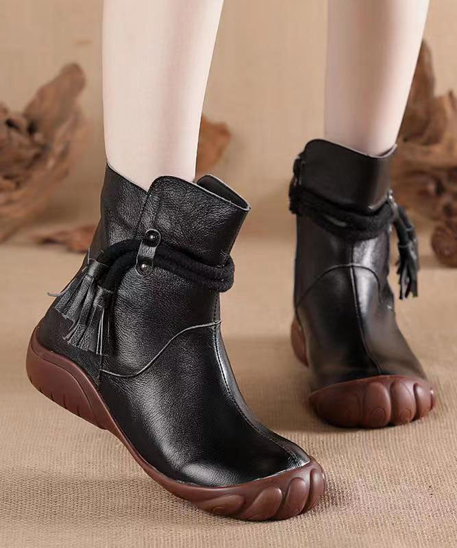 Classic Orthopedic Boots with Timeless Style