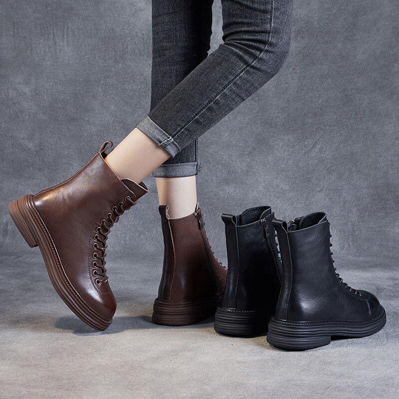 Vintage Inspired Orthopedic Boots