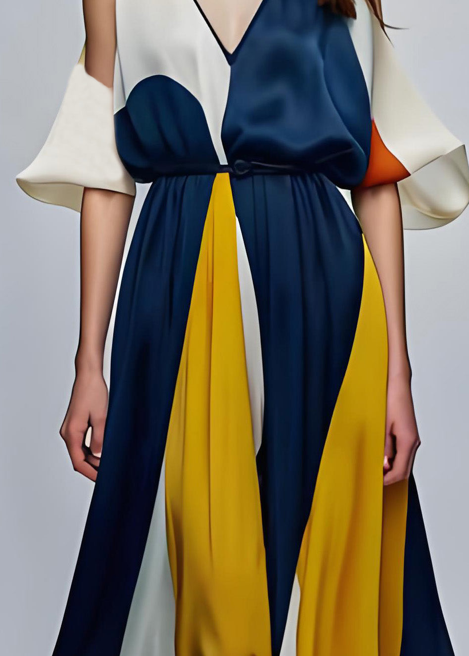 Well Tailored Dress with a Graceful Silhouette