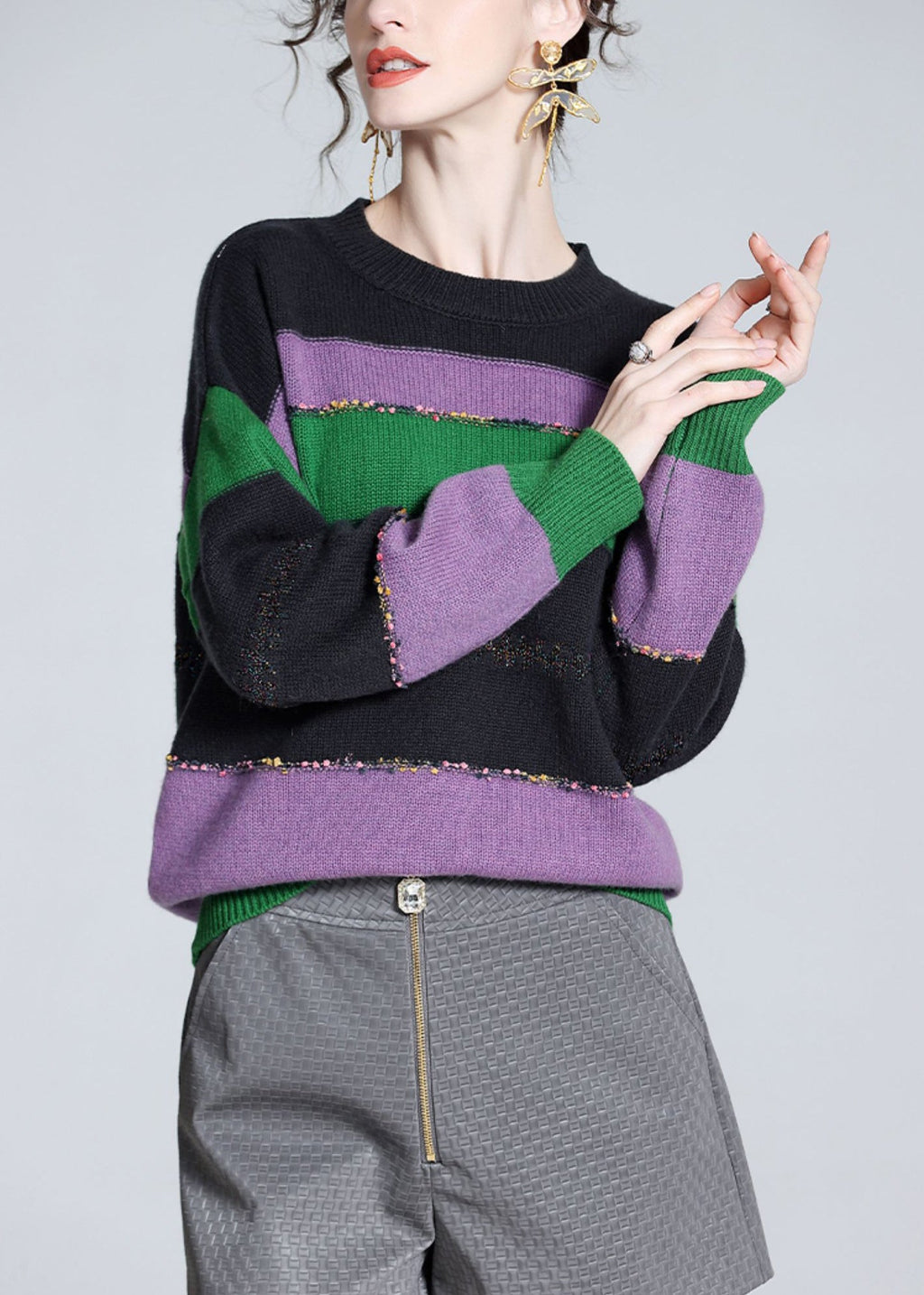 Gracefully Styled Sweater for Any Occasion