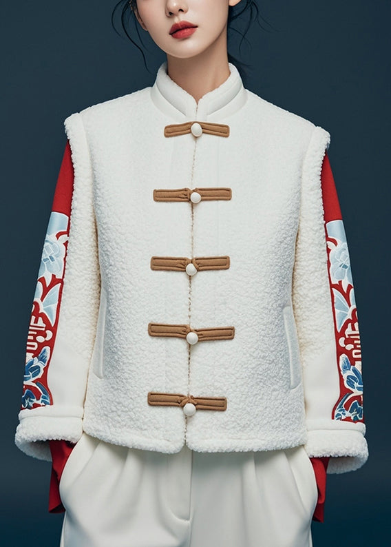 A Vintage Style Coat with Delicate Timeless Details