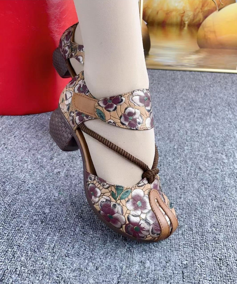 Vintage Inspired Orthopedic Sandals