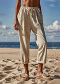 A Vintage Style Pants with Delicate Timeless Details