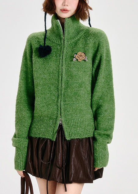 A Vintage Style Cardigan with Delicate Timeless Details