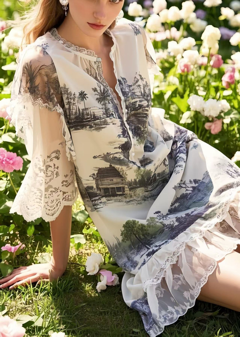Classic Vintage Dress with a Flattering Fit