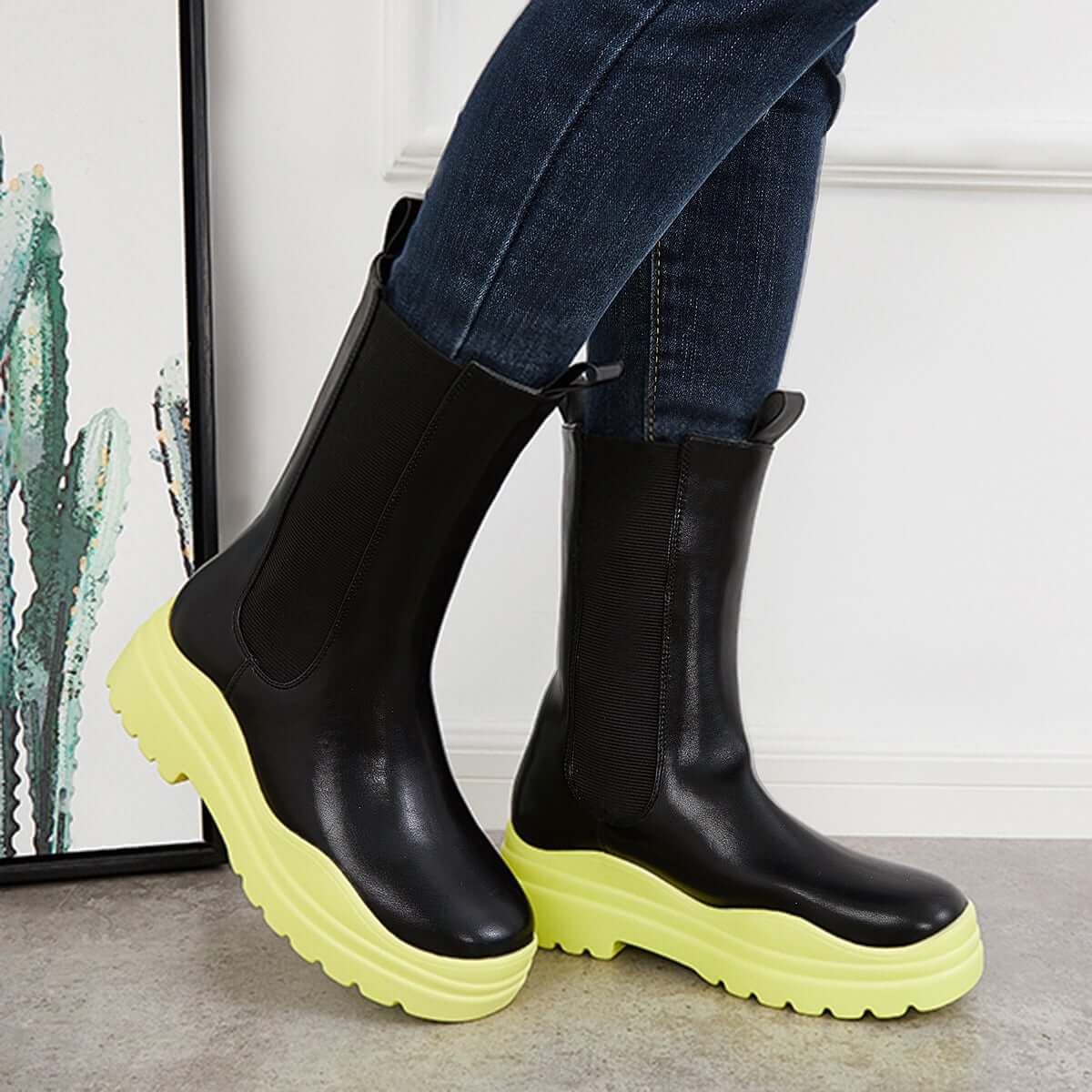 Chic Orthopedic Boots with Unique Design