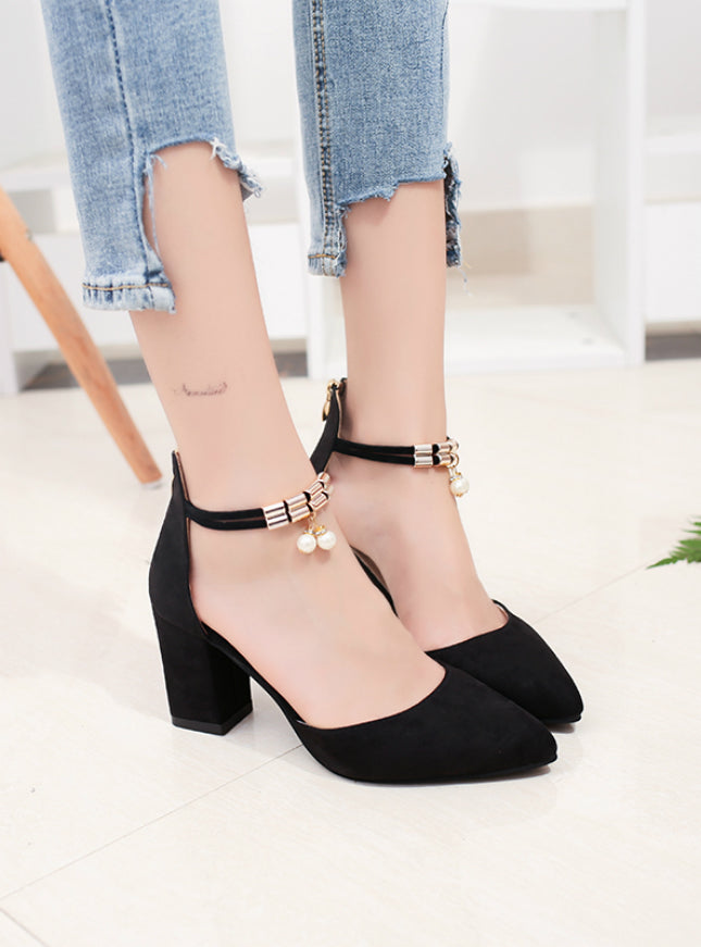 Classic Orthopedic Heels with Timeless Style