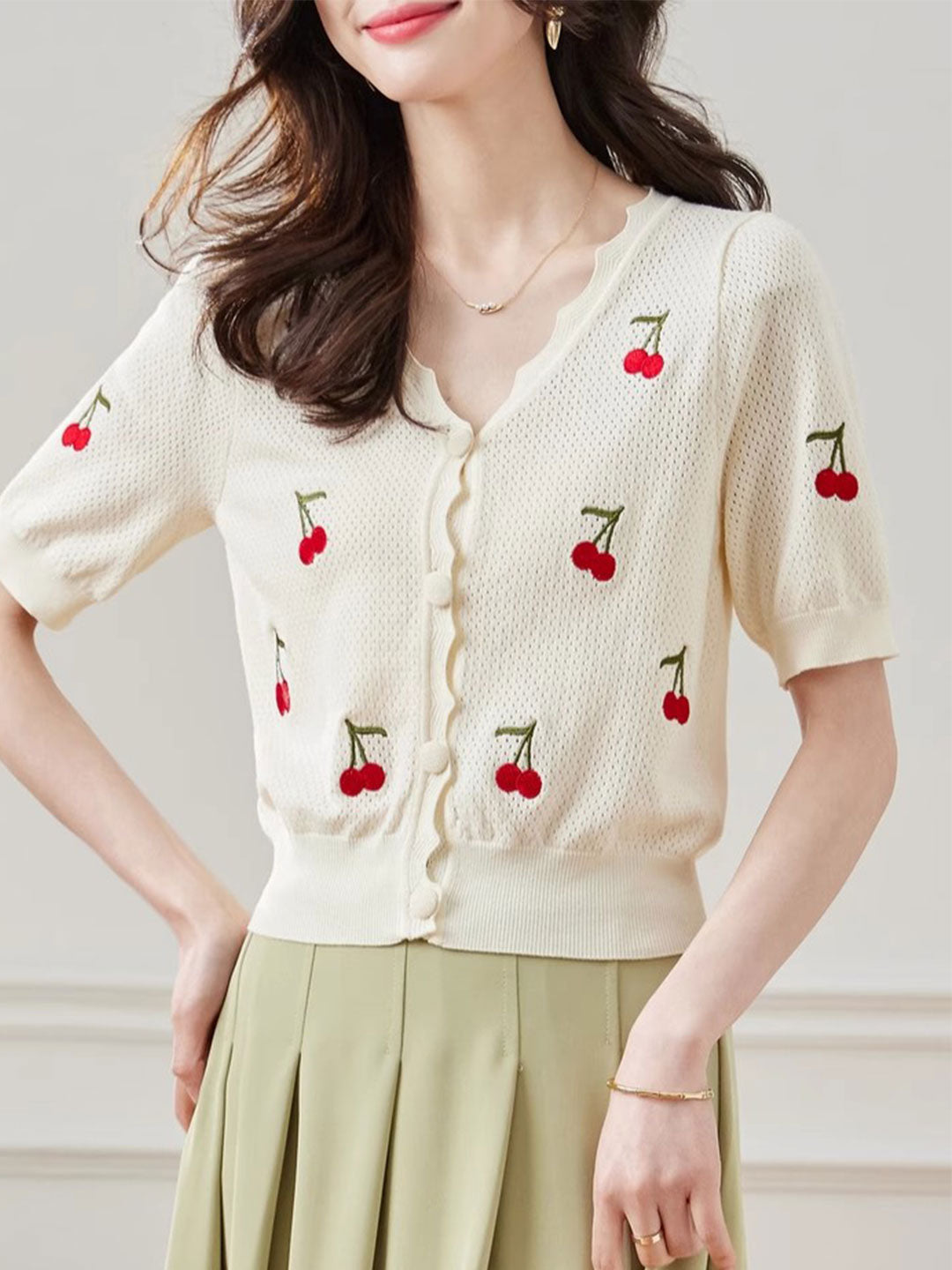 A Vintage Style Top with Delicate Timeless Details