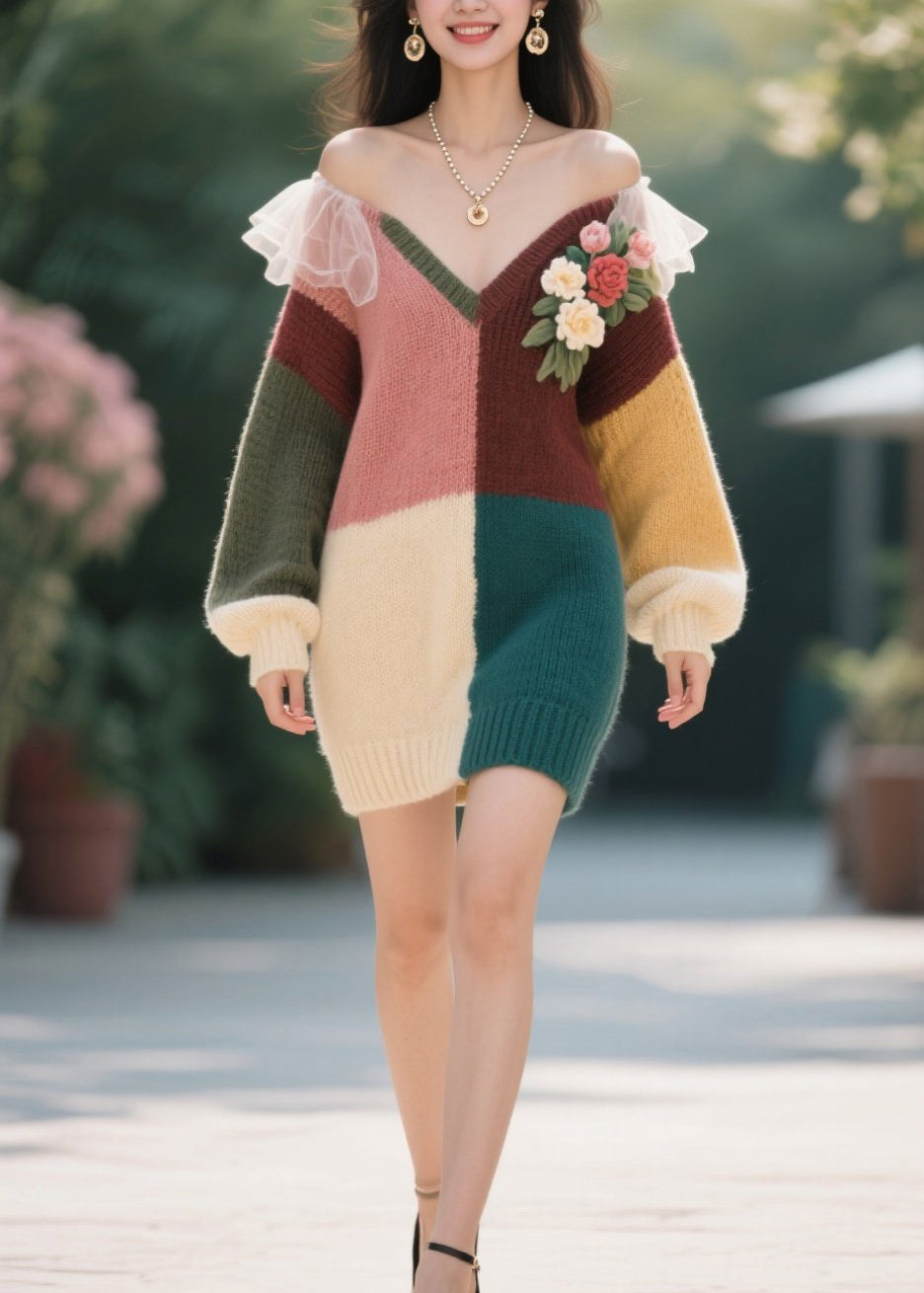 Vintage Inspired Sweater with a Contemporary Edge