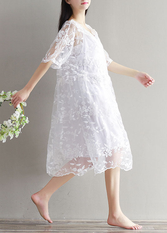 A Vintage Style Dress with Delicate Timeless Details