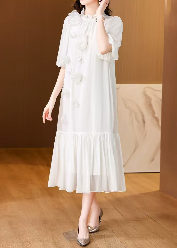 A Vintage Style Dress with Delicate Timeless Details