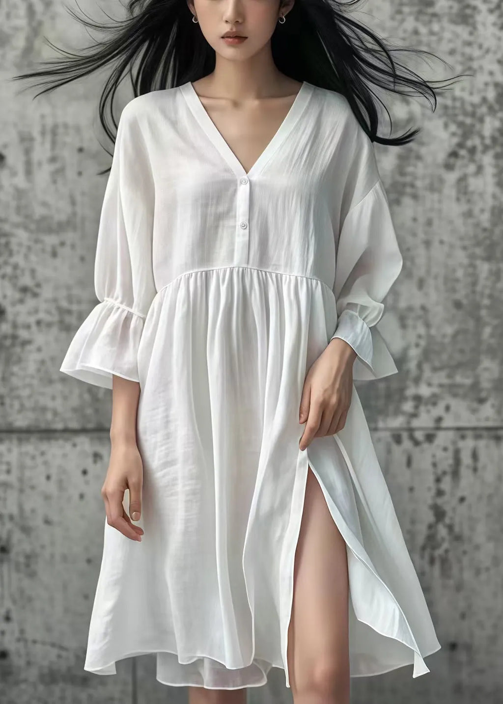 A Vintage Style Dress with Delicate Timeless Details