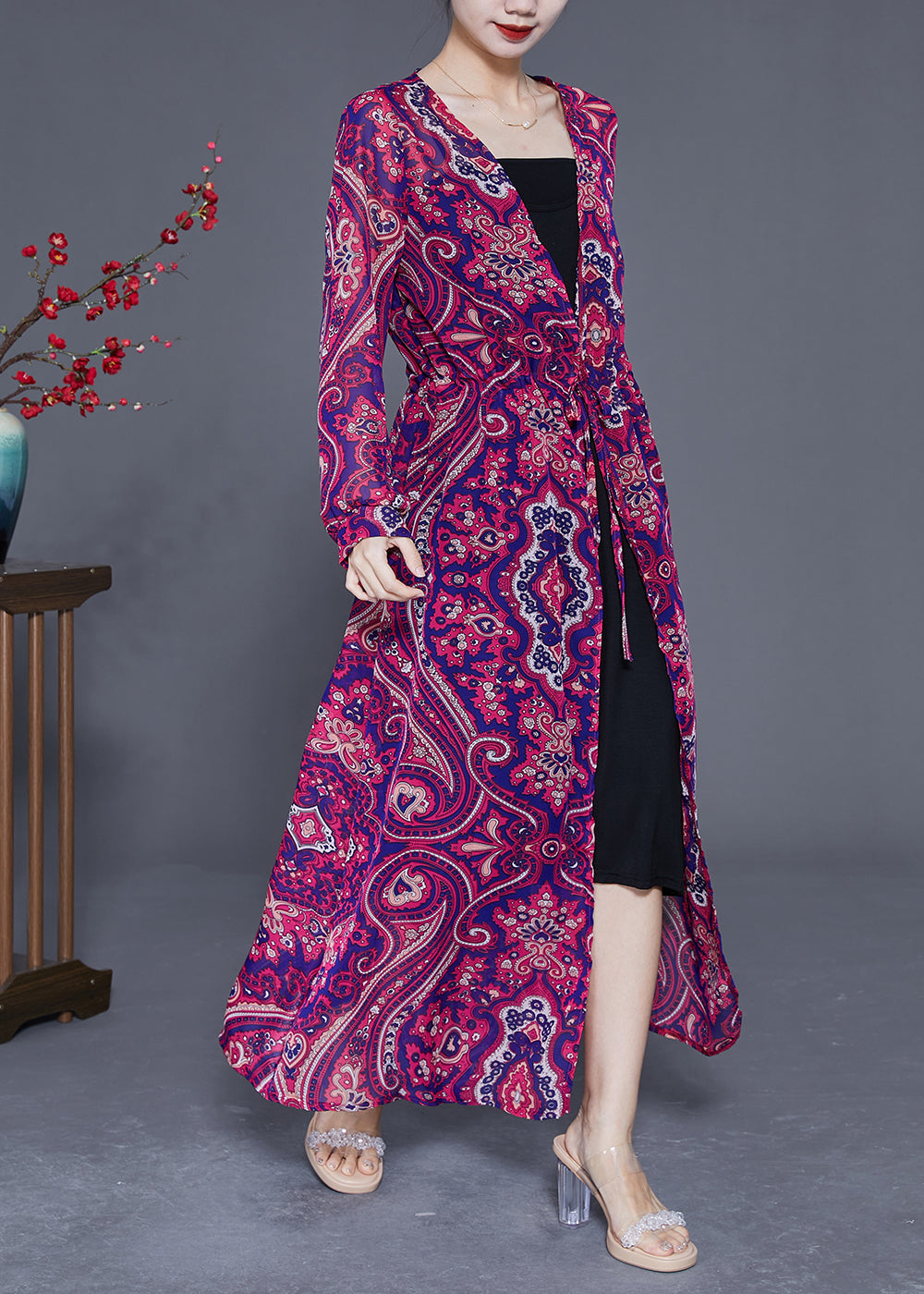 A Vintage Style Cardigan with Delicate Timeless Details