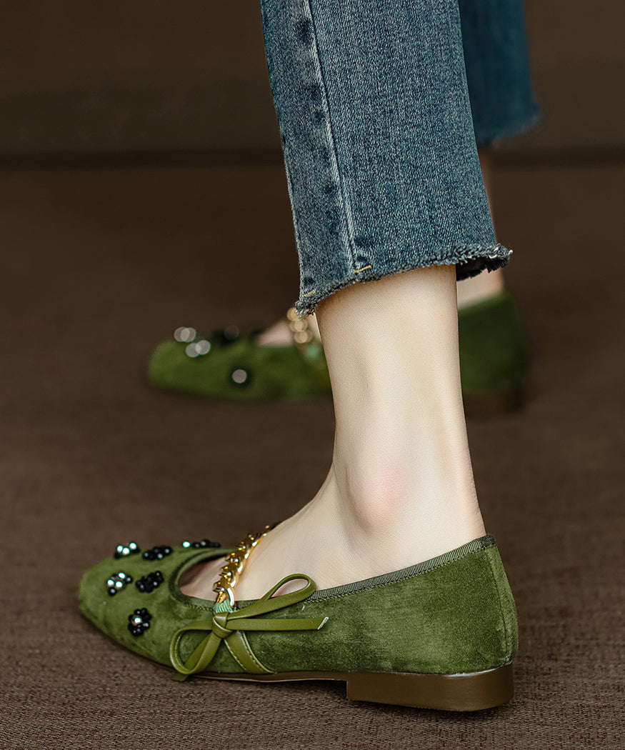 Classic Orthopedic Flats with Timeless Style