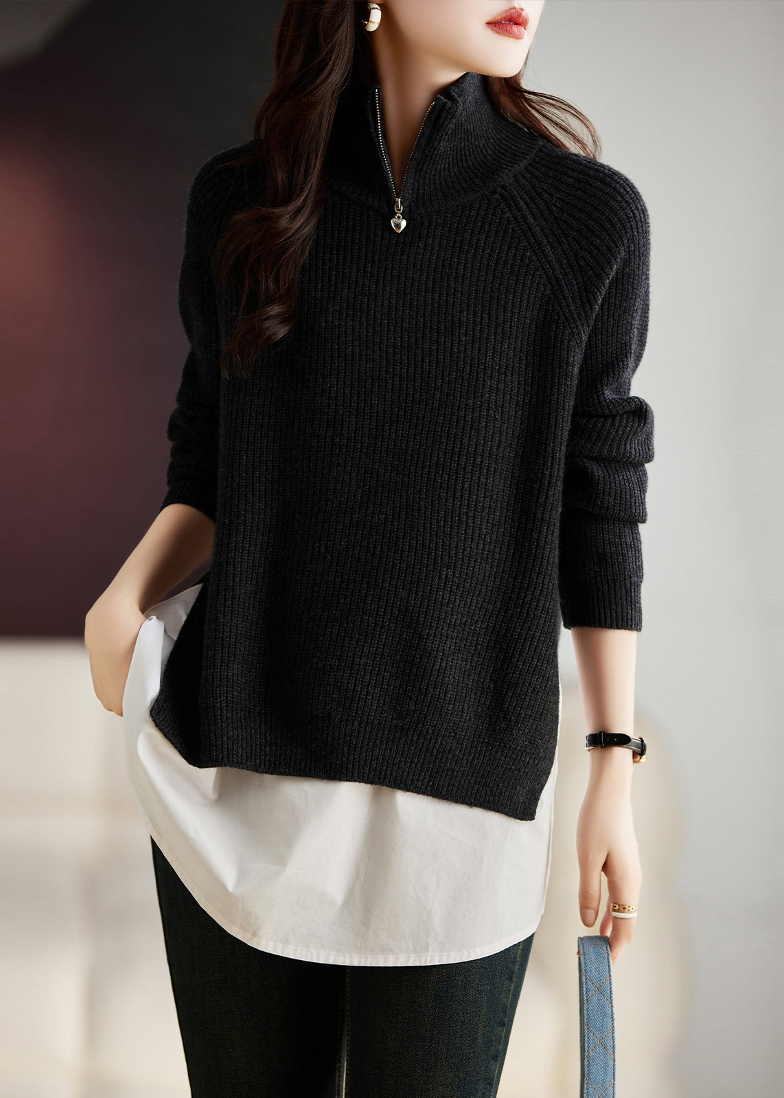 Beautifully Balanced Sweater with Timeless Character