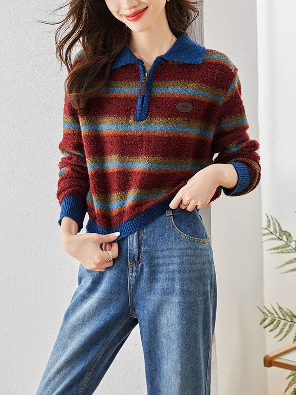 Beautifully Balanced Sweater with Timeless Character
