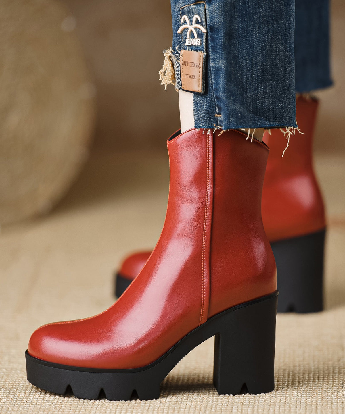 Vintage Inspired Orthopedic Boots