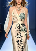 A Vintage Style Dress with Delicate Timeless Details