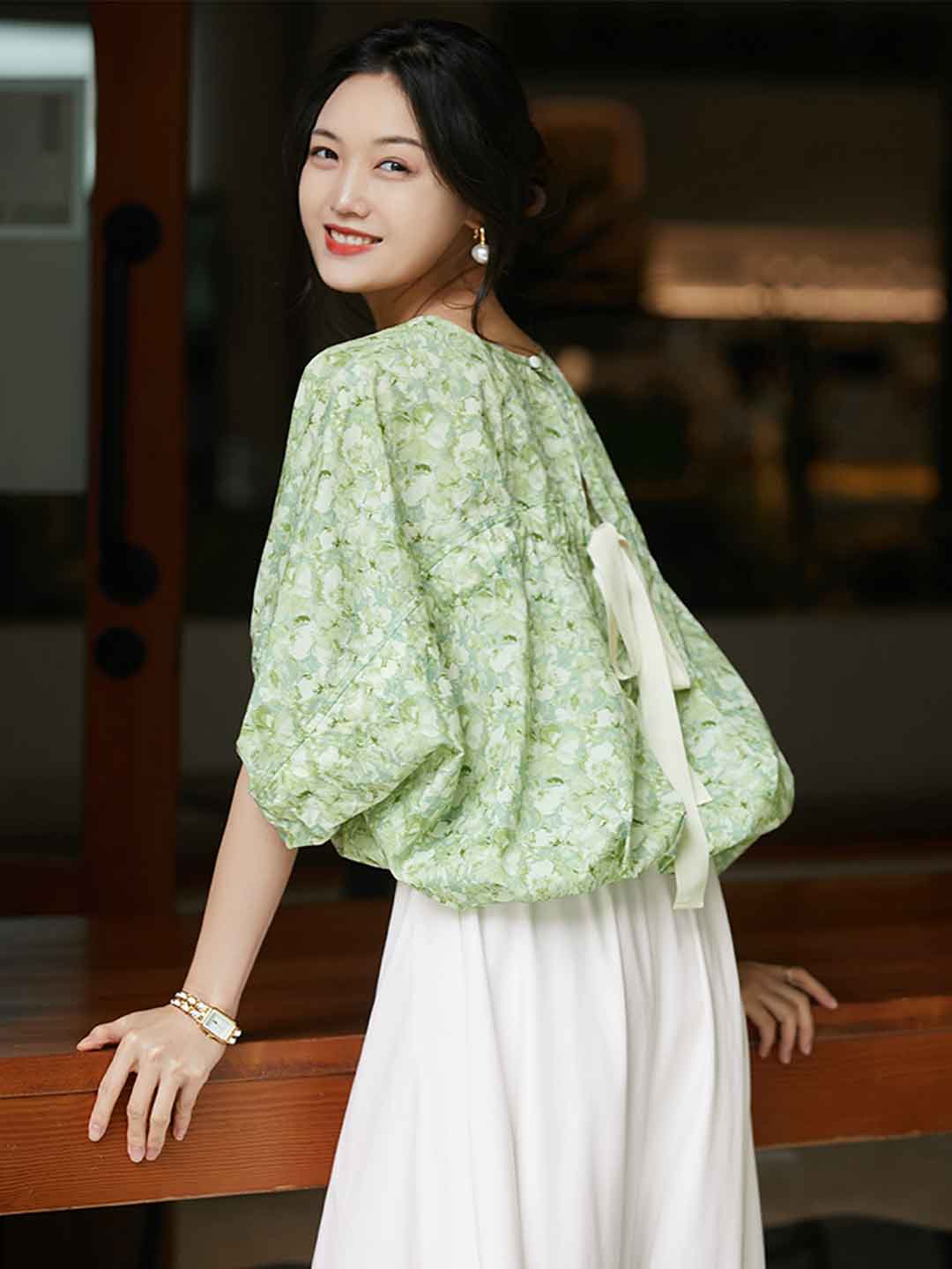 Beautifully Finished Blouse in a Timeless Design