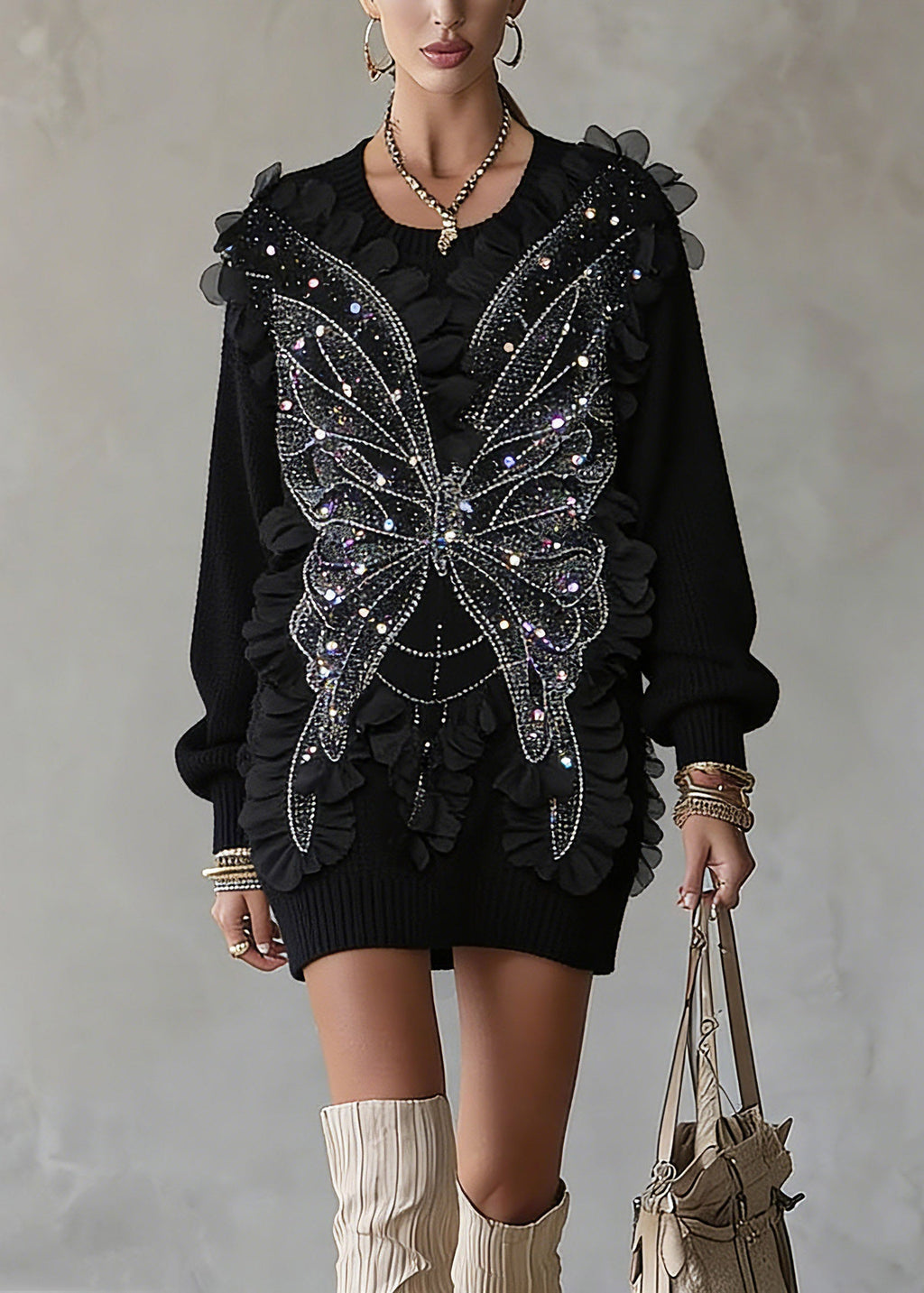 Well Tailored Top with a Graceful Silhouette