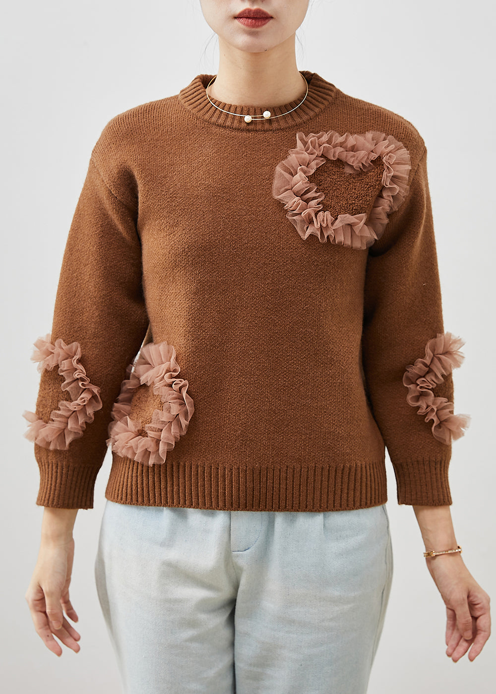 Vintage Inspired Sweater with a Contemporary Edge