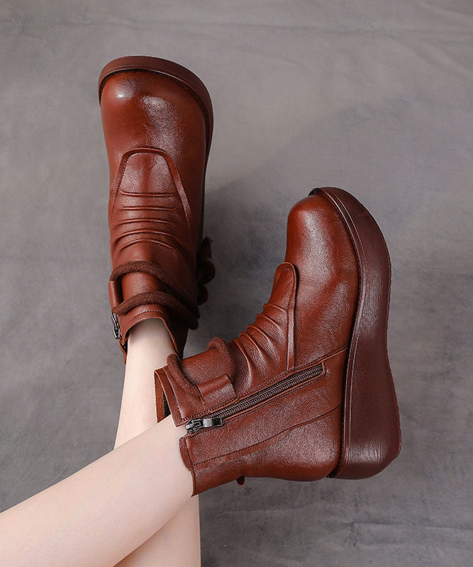 Chic Orthopedic Boots with Unique Design
