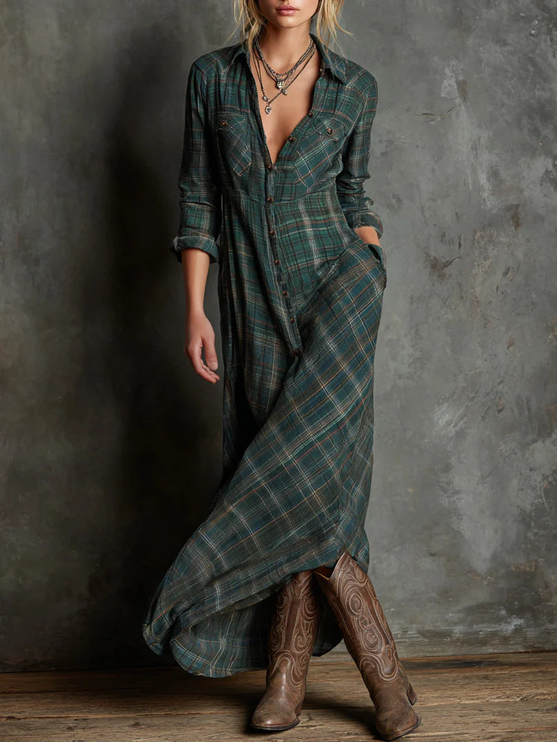 Green plaid