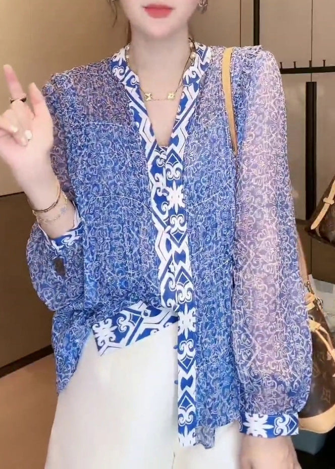Vintage Inspired Blouse with a Contemporary Edge