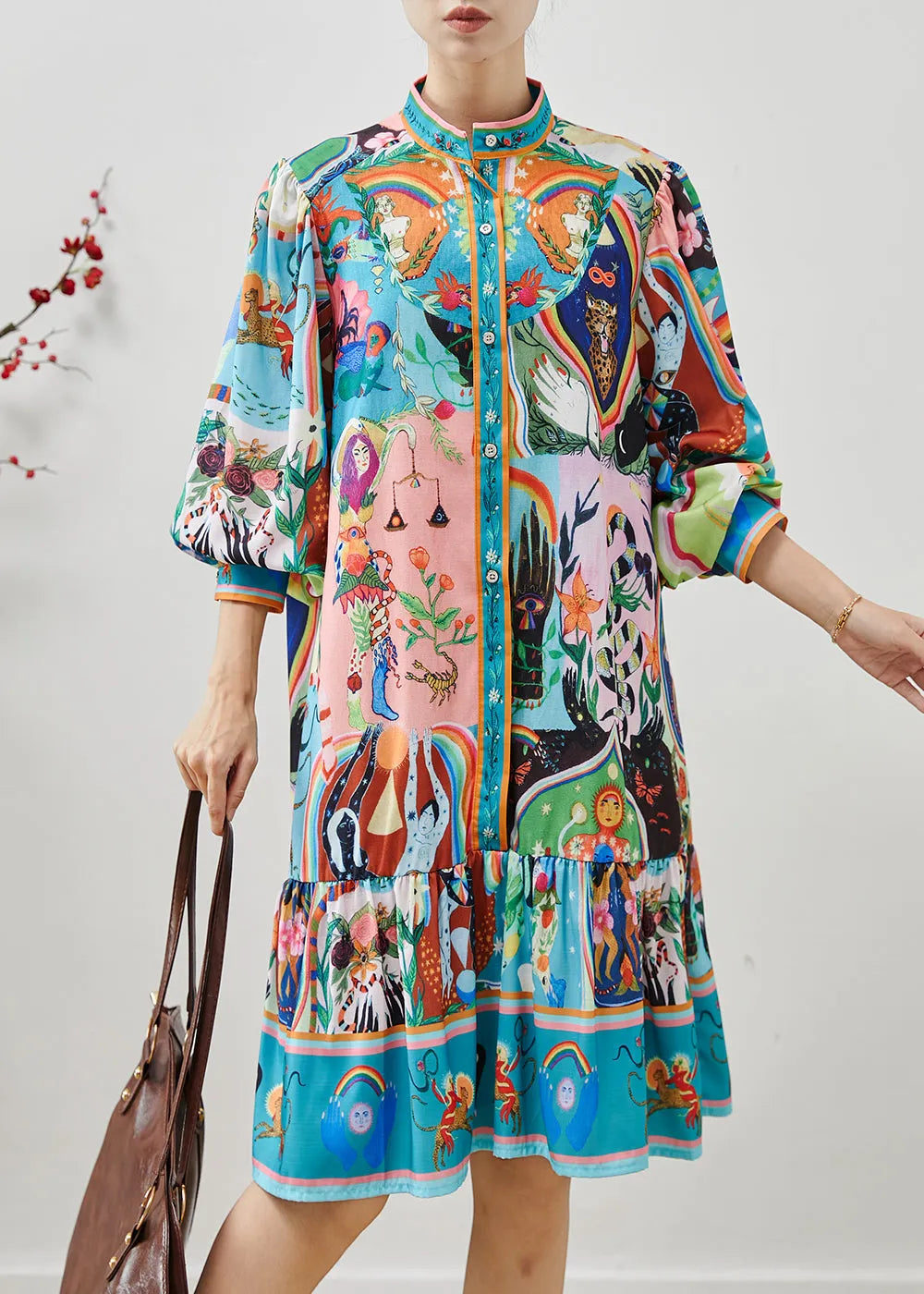 Classic Vintage Dress with a Flattering Fit