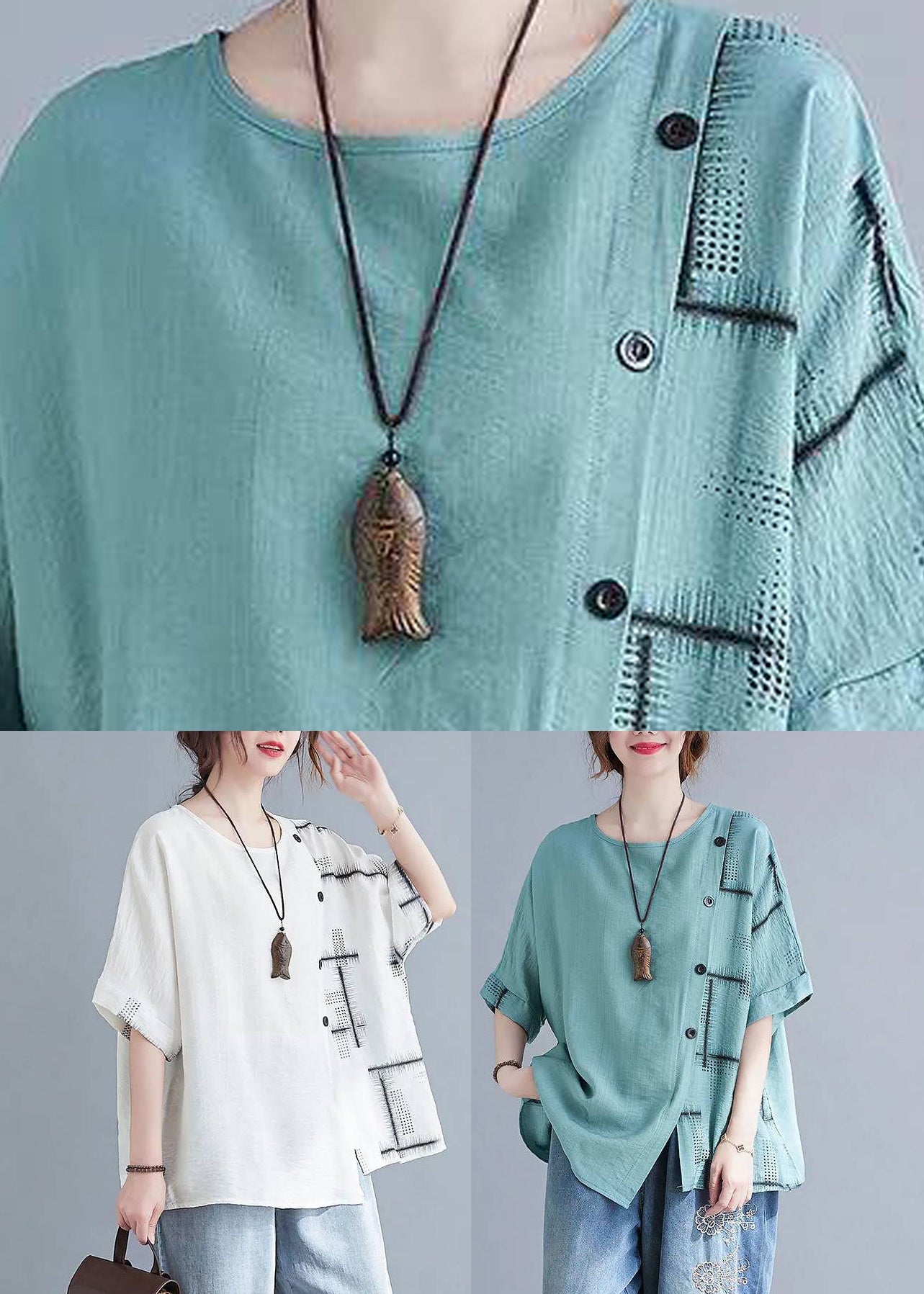 Well Tailored Top with a Graceful Silhouette