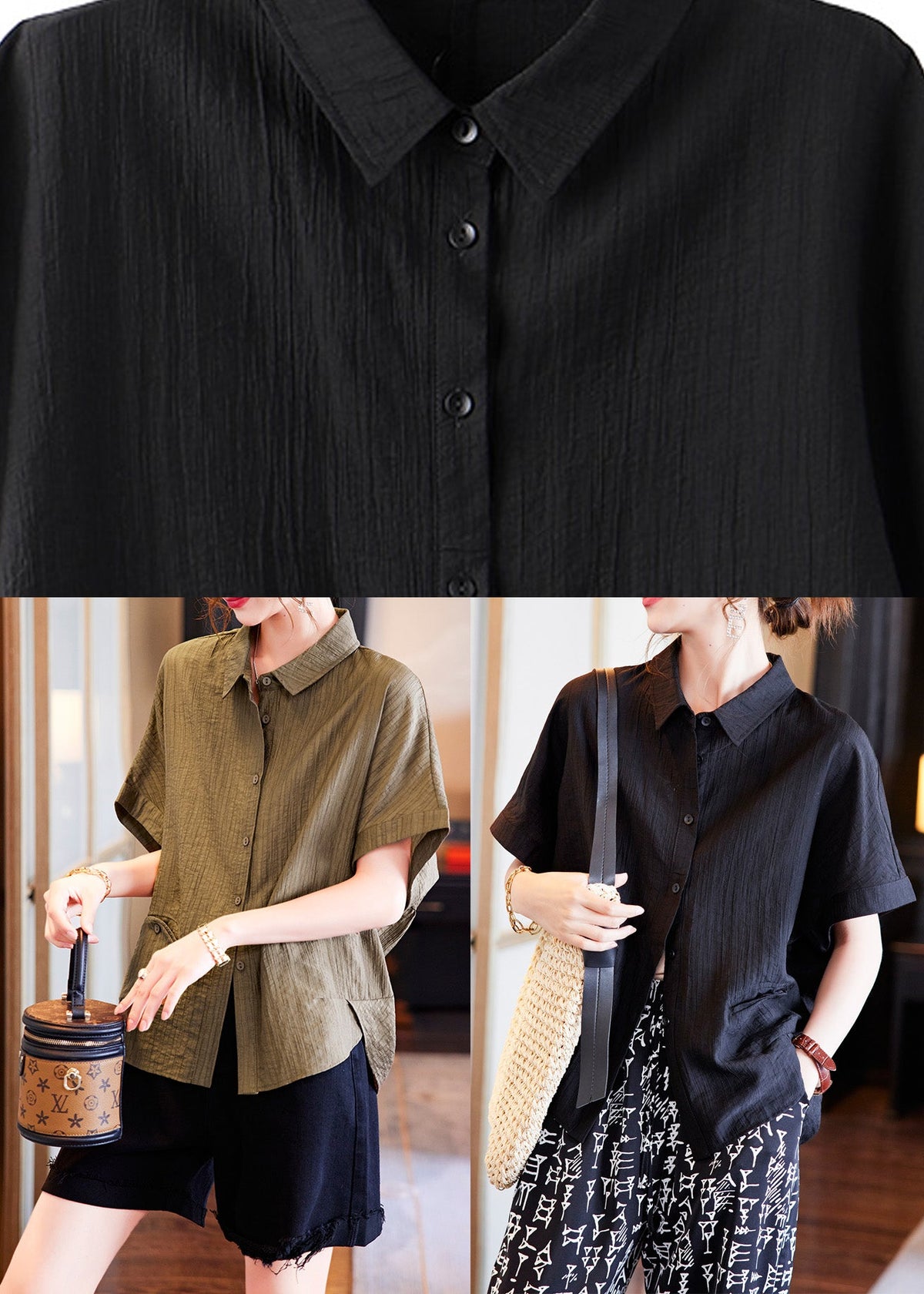 A Vintage Style Shirt with Delicate Timeless Details