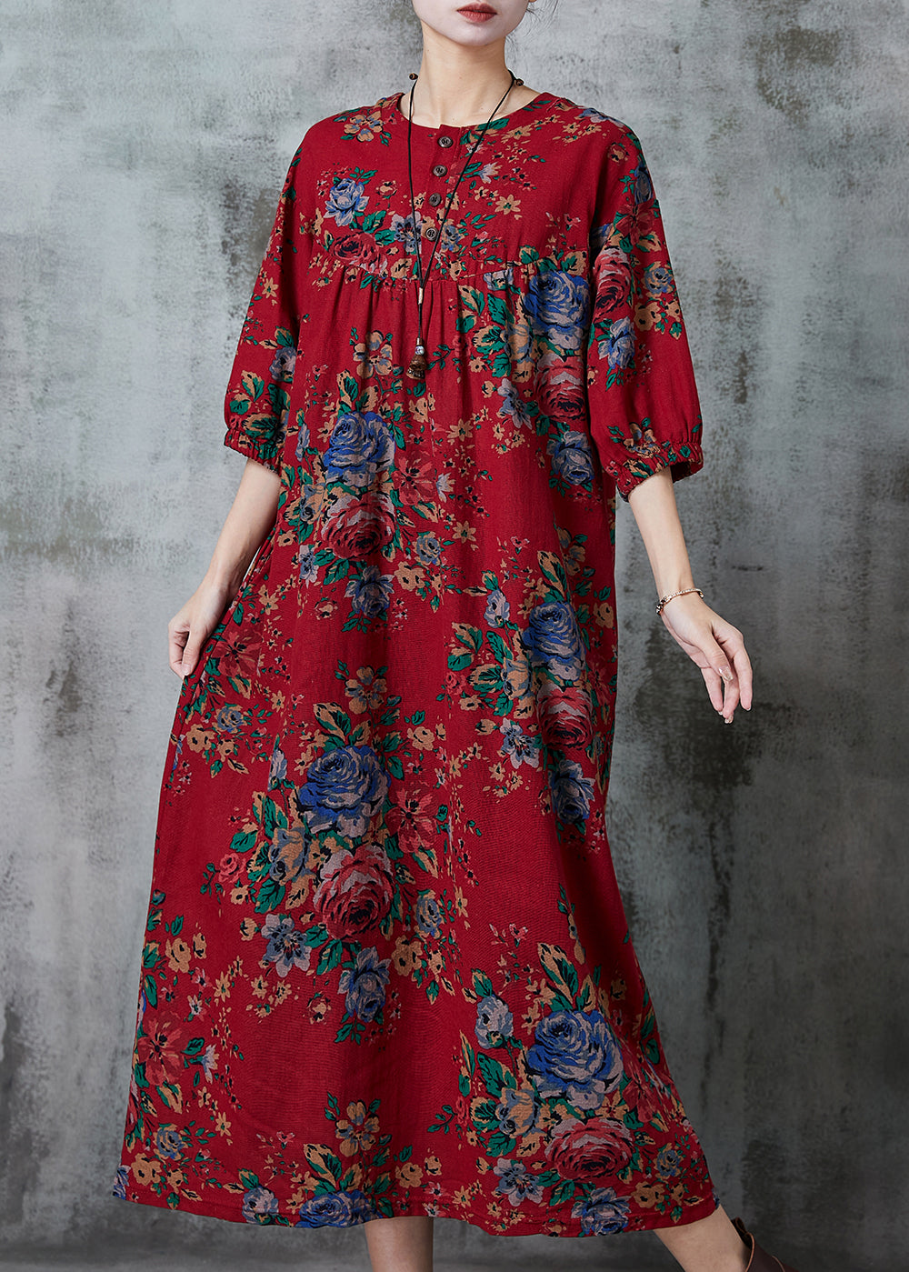 A Vintage Style Dress with Delicate Timeless Details