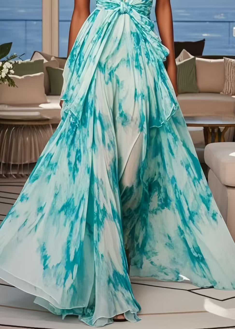 Beautifully Finished Dress in a Timeless Design