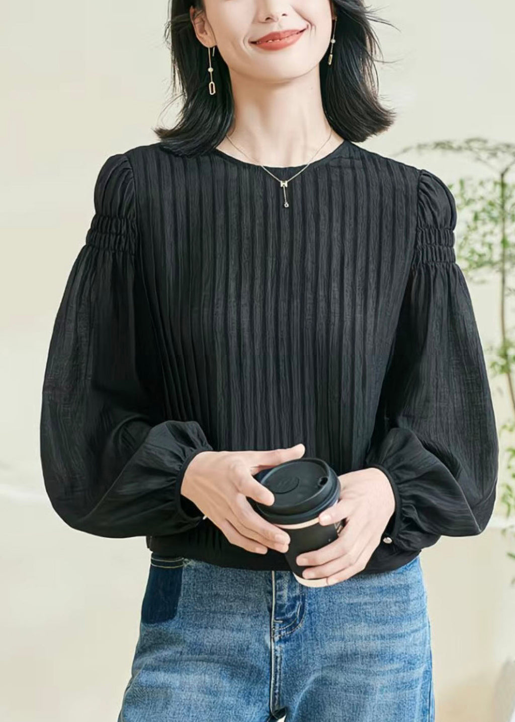 A Vintage Style Top with Delicate Timeless Details