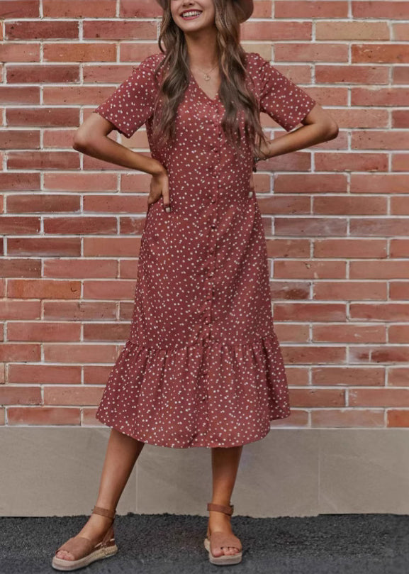 Classic Vintage Dress with a Flattering Fit