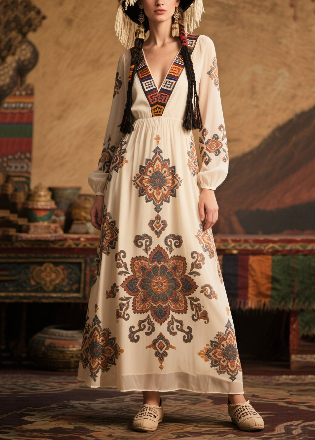 Beautifully Finished Dress in a Timeless Design