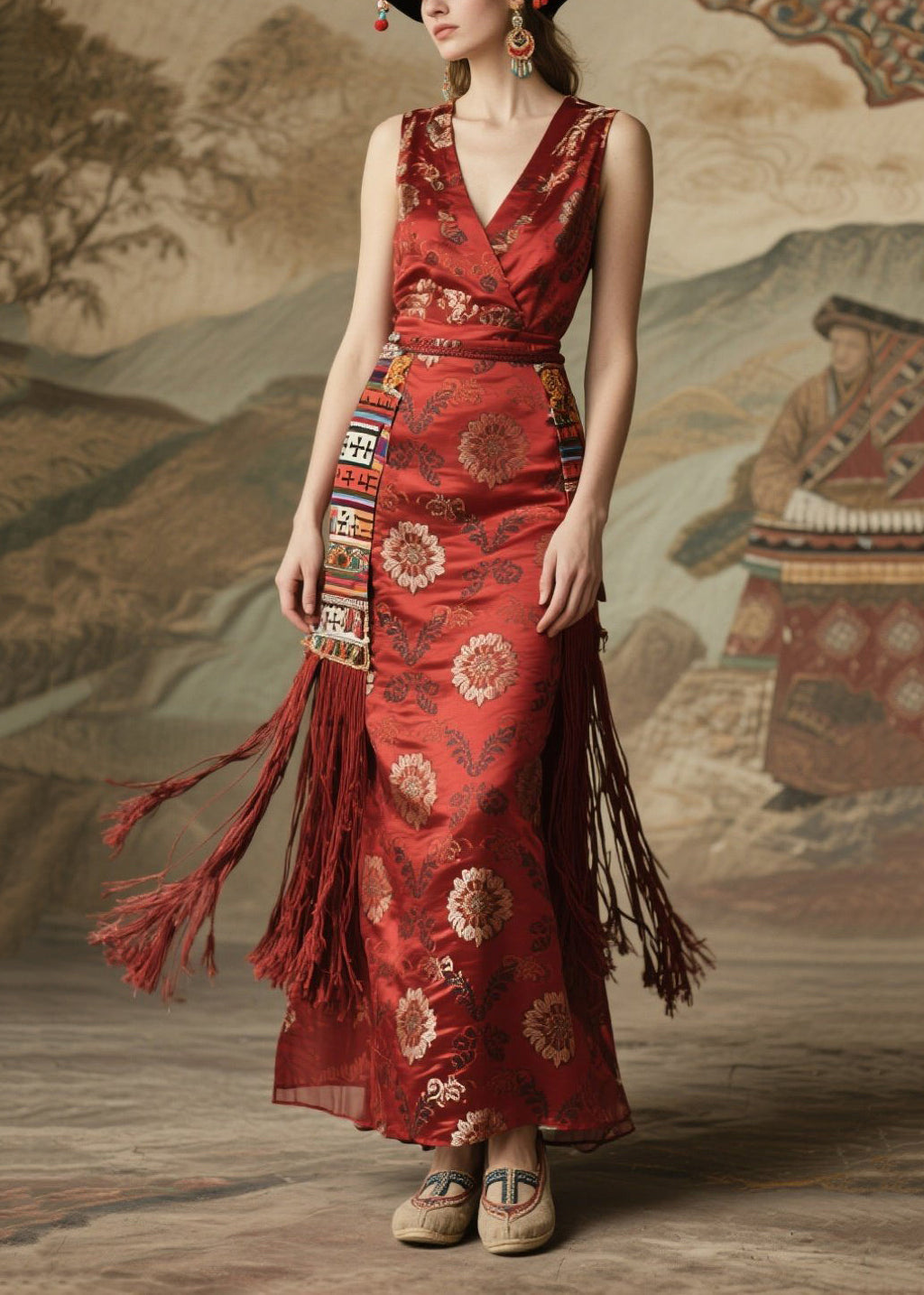 Classic Vintage Dress with a Flattering Fit