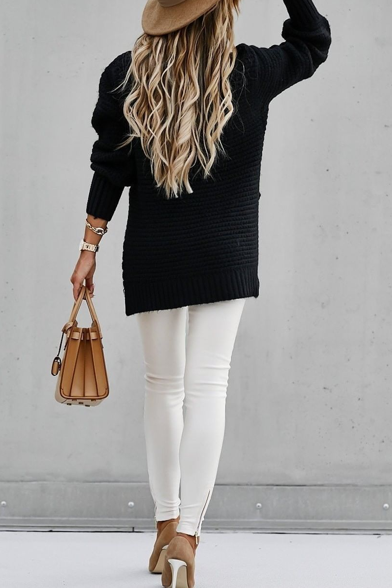 A Vintage Style Sweater with Delicate Timeless Details