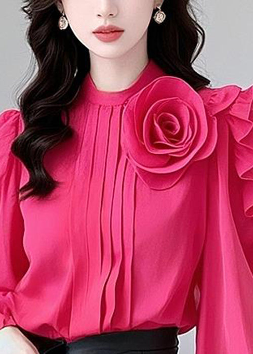 Classic Vintage Blouse with a Flattering Fit