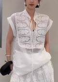 A Vintage Style Top with Delicate Timeless Details